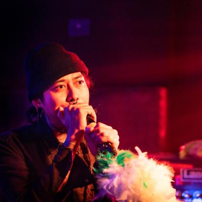 Sin Logica Live Post. Foto von Johannes Jacobs